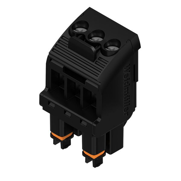 PCB plug-in connector (wire connection), Black release lever, 5.00 mm, image 2