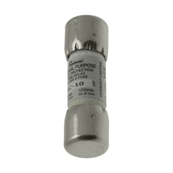 Fuse-link, low voltage, 10 A, AC 600 V, DC 170 V, 33.3 x 10.4 mm, G, UL, CSA, time-delay image 6