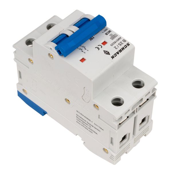 Miniature Circuit Breaker (MCB) AMPARO 10kA, B 25A, 2-pole image 4