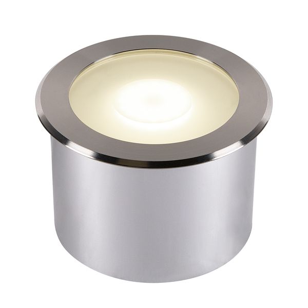 DASAR FLAT 120 7W 520lm ?80 230V 3000K IP65 stainless steel image 1