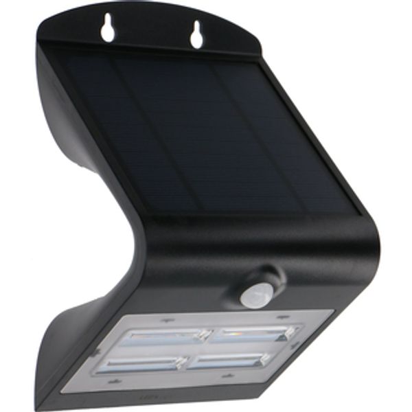 Outdoor Solar Light - floodlight  - Osaka 3.2W 400lm 3000K IP65  - Sensor - Black image 1