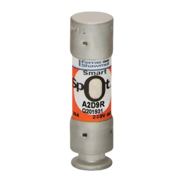 Fuse A2D-R Class RK1 Time-Delay 250VAC 250VDC 9A Ferrule SmartSpot® image 1