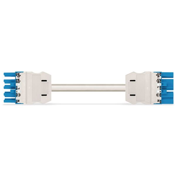 pre-assembled interconnecting cable B2ca Socket/plug white image 2