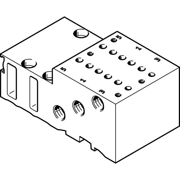 MHP2-PR2-5 Connection block image 1