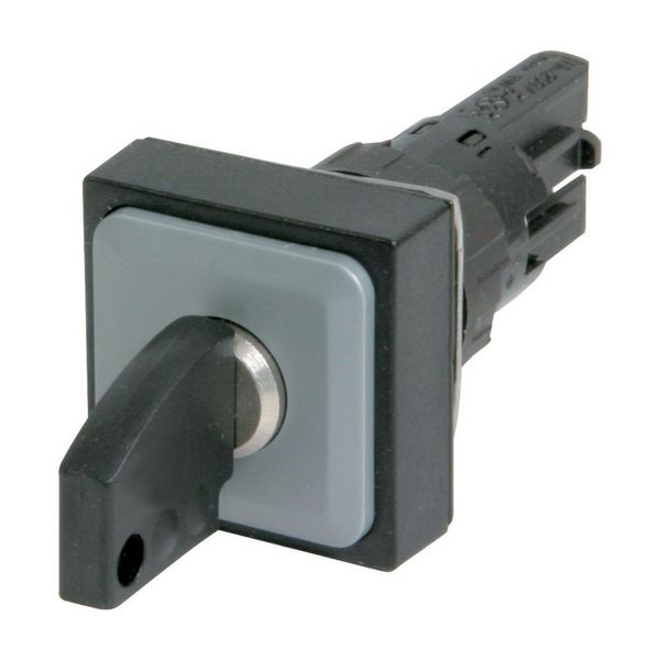 Key-operated actuator, 3 positions, white, momentary image 4
