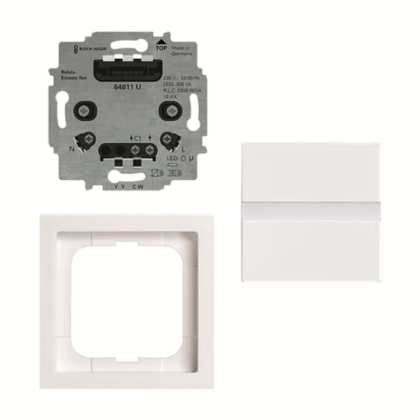 64765 UJ-84-500 Kits Movement sensor 1gang studio white - future linear image 1