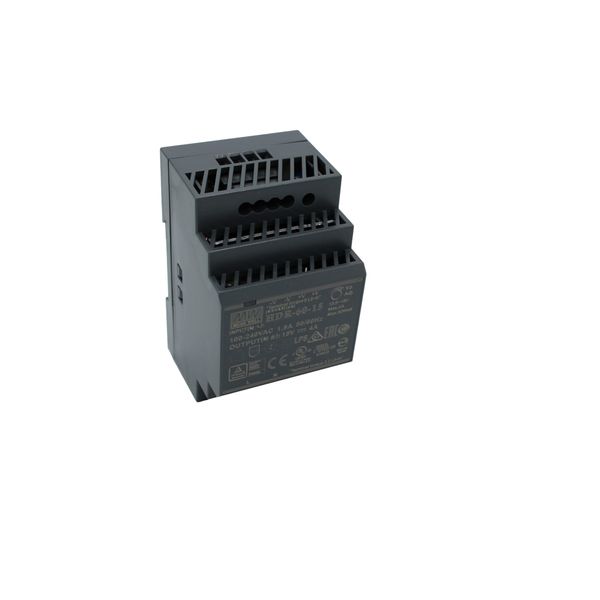 HDR-60-15 DIN rail power supply, 60W, 15V, 4A, MEAN WELL image 5