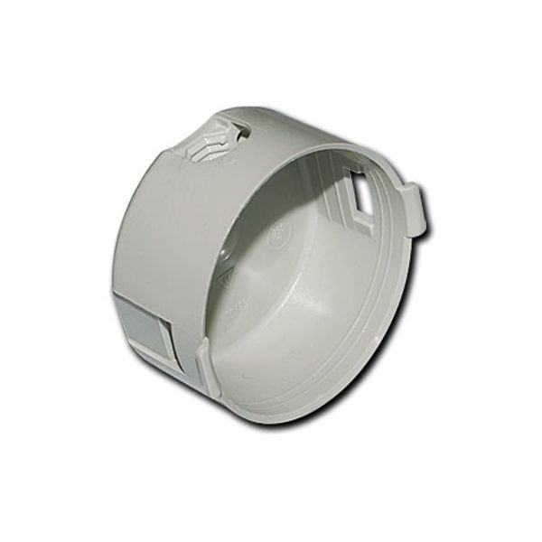 Contact protection box Ø 45 mm, flat, Integro module inserts, grey image 2
