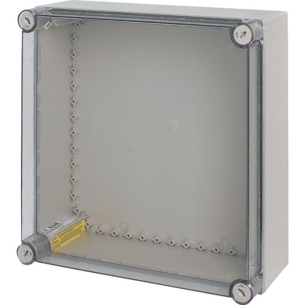 Insulated enclosure, smooth sides, HxWxD=375x375x175mm, NA type image 2