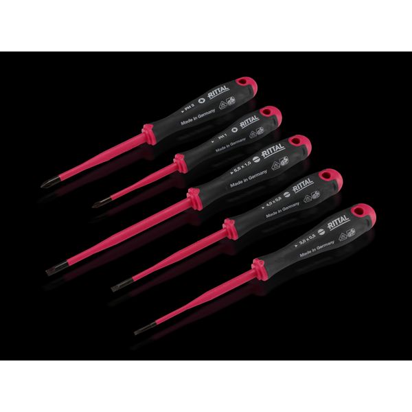 Screwdriver Set insulated SL 3x0,5_4 x 0,8_5,5x1/PH 1_2 image 6