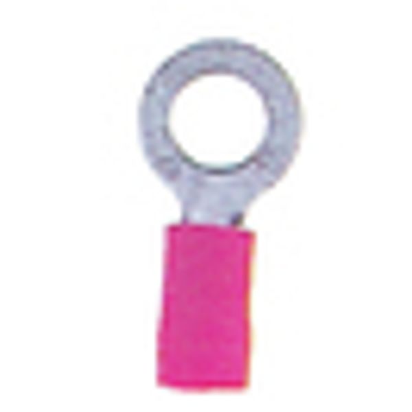 Insulated ring connector terminal M5 red, 0.5-1.5mmý image 2