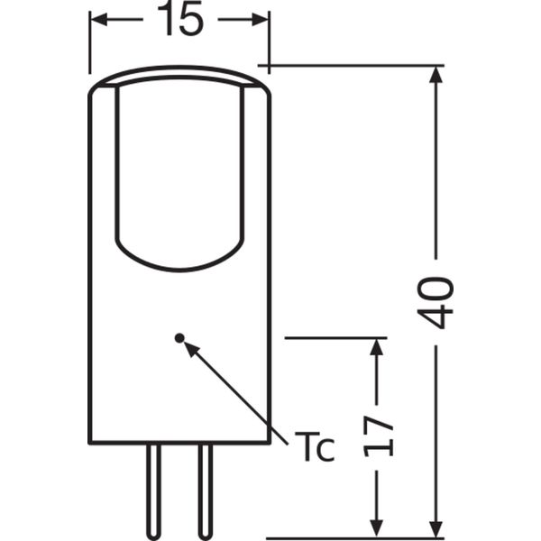 LED PIN 12 V DIM P 2W 827 G4 image 8