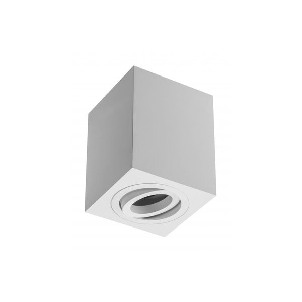 Lamp surface mounted SENSA, aluminium, 90x90x115, IP20, max 50W, square, white housing image 2