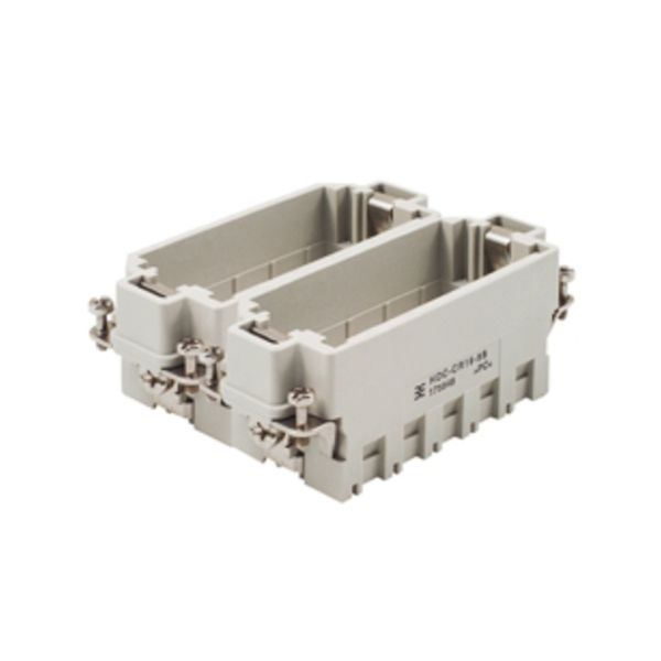 Frame for industrial connector, Series: ConCept frame, Size: 10, Polyc image 1