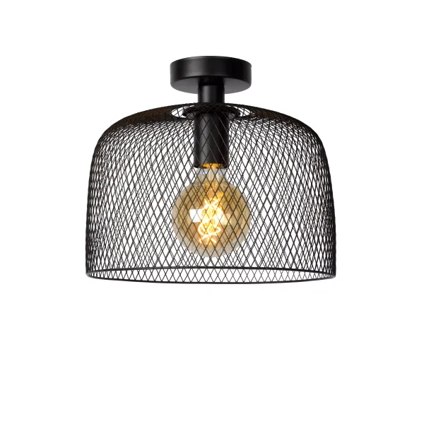 MESH Ceiling Light E27 O30cm H26cm Black image 1