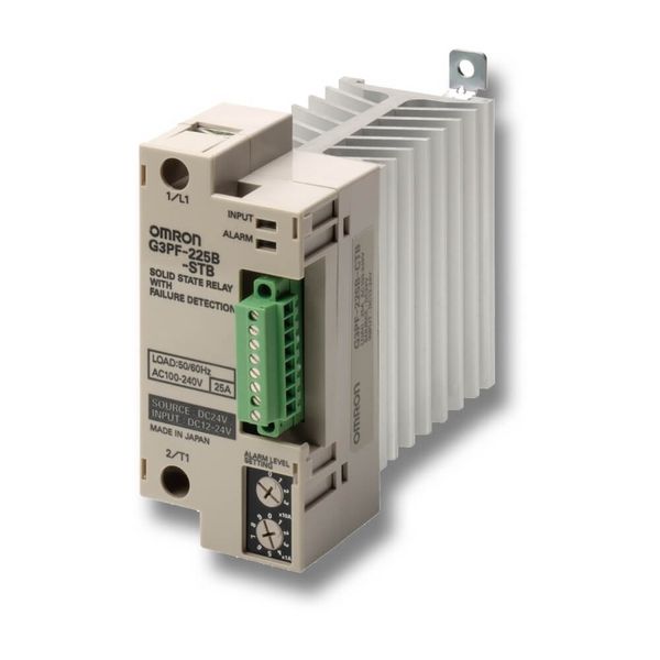 Solid-state relay 25A, 100-240VAC, with built in current transformer, image 4