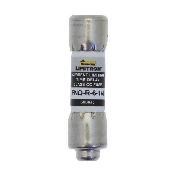 Fuse-link, LV, 6.25 A, AC 600 V, 10 x 38 mm, 13⁄32 x 1-1⁄2 inch, CC, UL, time-delay, rejection-type image 4