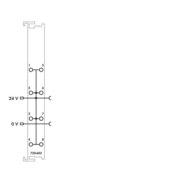 Potential Distribution 8-way 24 V light gray image 4