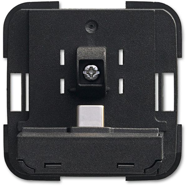 6473/11 Flush Mounted Inserts USB charging devices Black image 1
