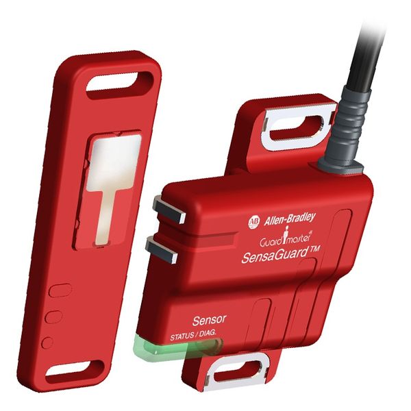 Switch, Non-Contact, Plastic Rectangular, Actuator, 18mm Sensing image 1