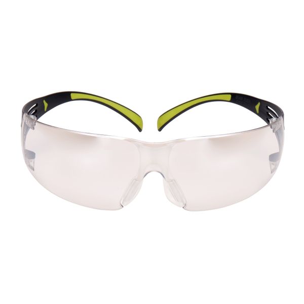 3M™ SecureFit™ 400 Safety Glasses, Black/Green frame, Anti-Scratch, In image 9