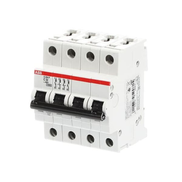 S204P-C32 Miniature Circuit Breaker - 4P - C - 32 A image 3