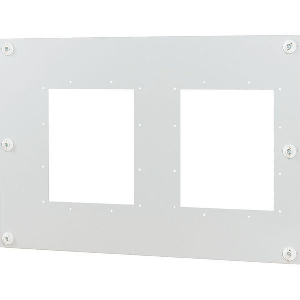 Front plate 2xIZMX16, fixed, W=500x800mm image 3