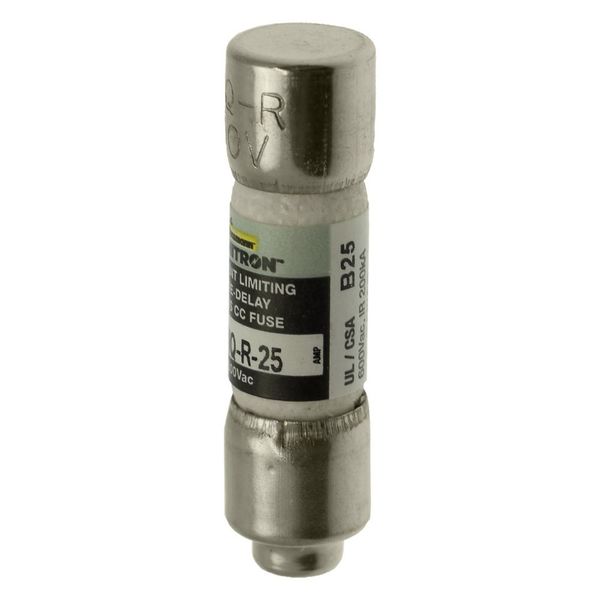 Fuse-link, LV, 25 A, AC 600 V, 10 x 38 mm, 13⁄32 x 1-1⁄2 inch, CC, UL, time-delay, rejection-type image 6