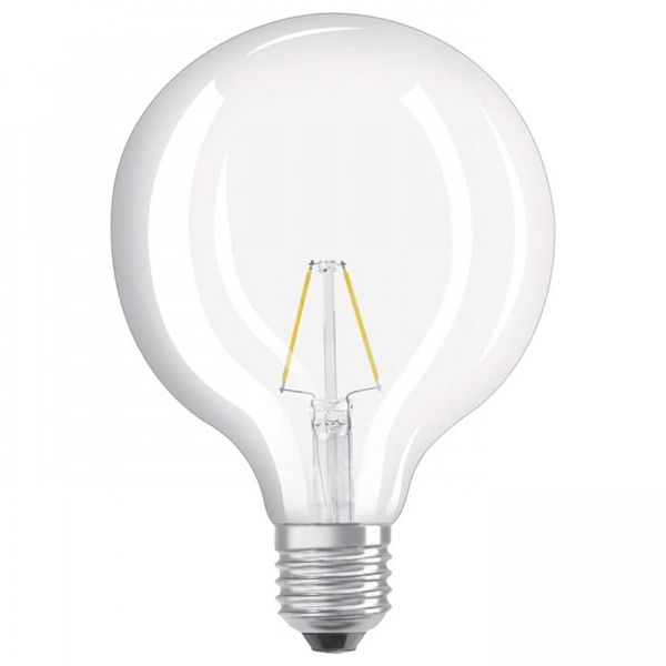LED Bulb Filament E27 2W G125 2700K 250Lm Radium image 1