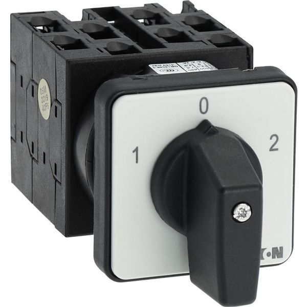 Changeoverswitches, T0, 20 A, flush mounting, 4 contact unit(s), Contacts: 8, 60 °, maintained, With 0 (Off) position, 1-0-2, Design number 8213 image 9