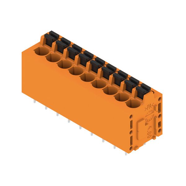 PCB terminal, 5.00 mm, Number of poles: 9, Conductor outlet direction: image 2