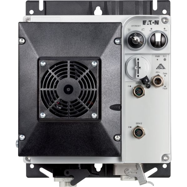 Speed controllers, 8.5 A, 4 kW, Sensor input 4, 180/207 V DC, AS-Interface®, S-7.4 for 31 modules, HAN Q4/2, with fan image 16