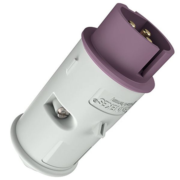 Mennekes Plug, 16A3p0h, low voltage, IP44 636A image 2