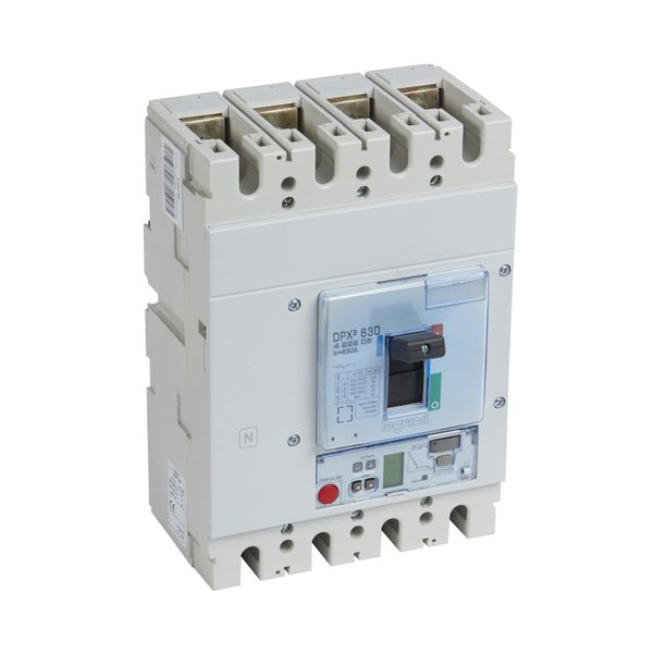 MCCB DPX³ 630 - Sg elec release + central - 4P - Icu 70 kA (400 V~) - In 630 A image 1