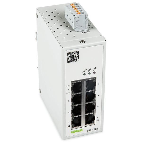 Industrial-Managed-Switch 8-Port 1000BASE-T MAC Security image 1