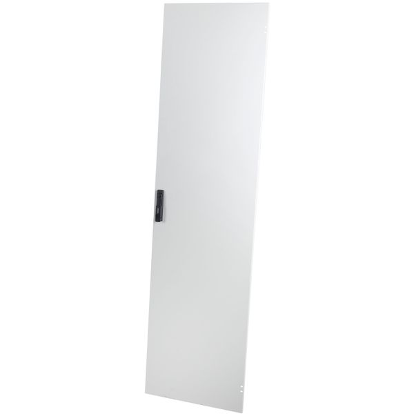 Metal door, full width, for S-RACK 22U, W=600 RAL7035 image 1