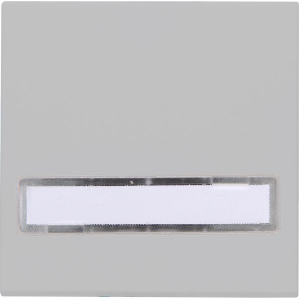 HK07 - Flächenwippe mit Beschriftungsfeld, Farbe: grau matt image 1