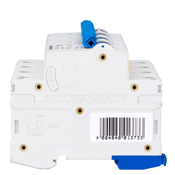 Miniature Circuit Breaker (MCB) AMPARO 6kA, C 25A, 3+N image 1