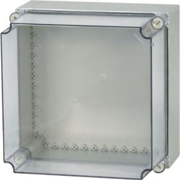 Insulated enclosure, smooth sides, HxWxD=375x375x275mm image 2
