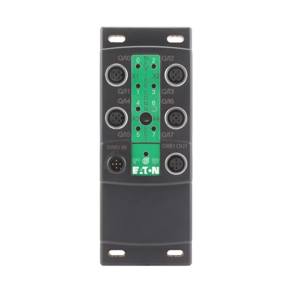 SWD Block module I/O module IP69K, 24 V DC, 8 parameterizable inputs/outputs with power supply, 4 M12 I/O sockets image 15