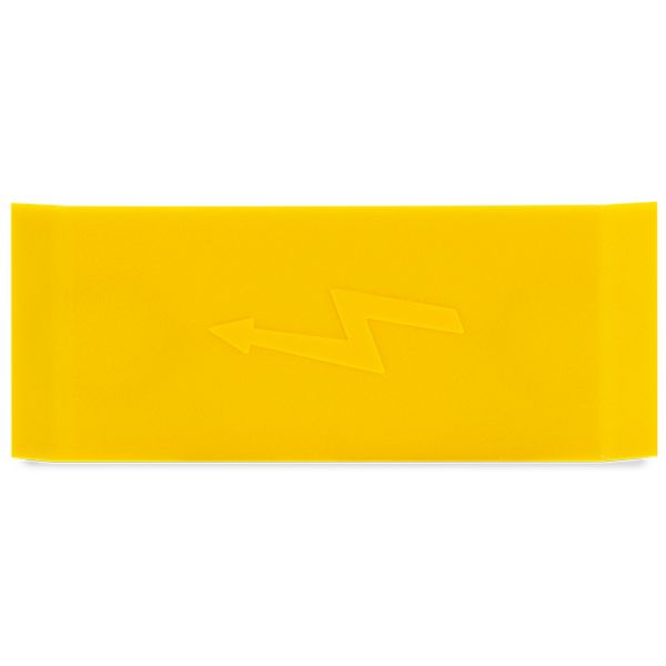 883-3586 Protective warning marker; with high-voltage symbol; yellow image 2
