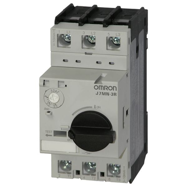 Motor-protective circuit breaker, rotary type, 3-pole, 4-6 A J7MN9077M image 1