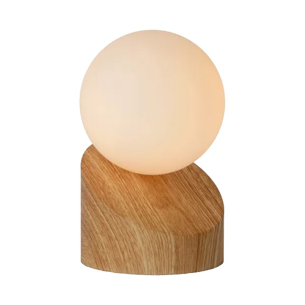 LEN Table Lamp G9excl O10cm H26cm Light Wood image 1