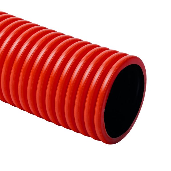 Flexible Halogen Free Double-Coated Corrugated Pipe Kopoflex Diameter 40 Mm, Red, Length 50 M image 1