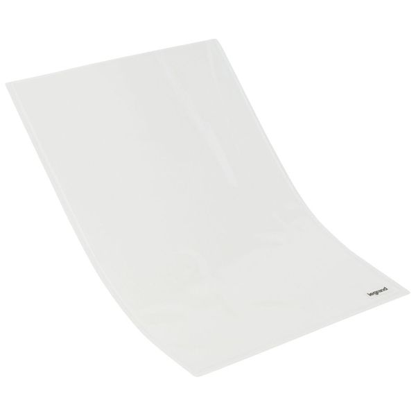 Document holder - flexible transparent plastic - self adhesive - 320x220 mm image 2