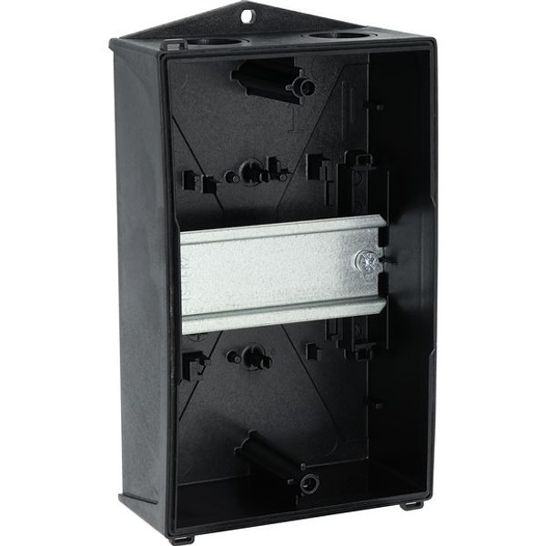 Insulated enclosure, HxWxD=160x100x145mm, +mounting rail image 12