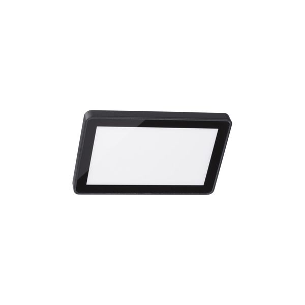 Sandy Black Aluminium & Tempered Glass Diffuser Silicone Gasket LED 15 Watt 496.9Lm 3000K 220-240V IP65 L: 19.3 W: 4.7 H: 12.7 cm image 1