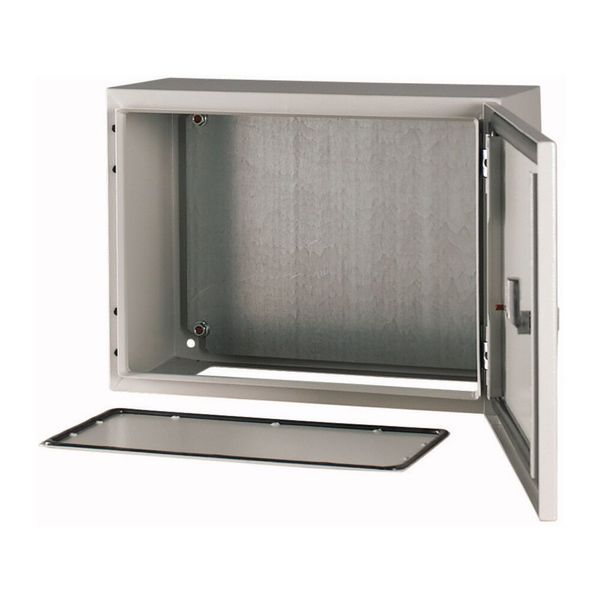 Wall enclosure with mounting plate, HxWxD=300x400x200mm image 11