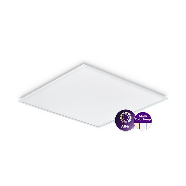 Ledinaire panel, All-in, 28 W, 600x600 mm, VPC, 3400 lm, 3000 K, 4000 K, DALI, UGR19 image 1