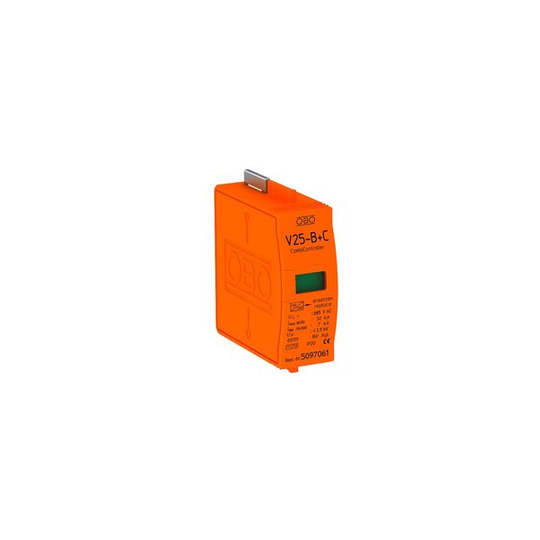 V25-B+C 0-385 CombiController V25 plug-in arrester 385V image 1